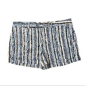 DKNY Women’s Printed Geometric Shorts Size 16